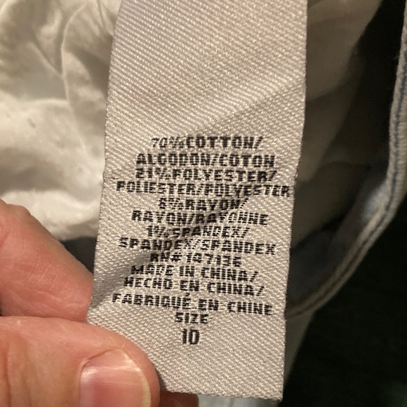 1822 Denim Women's Light Blue Cropped Jeans - Picture 8 of 10